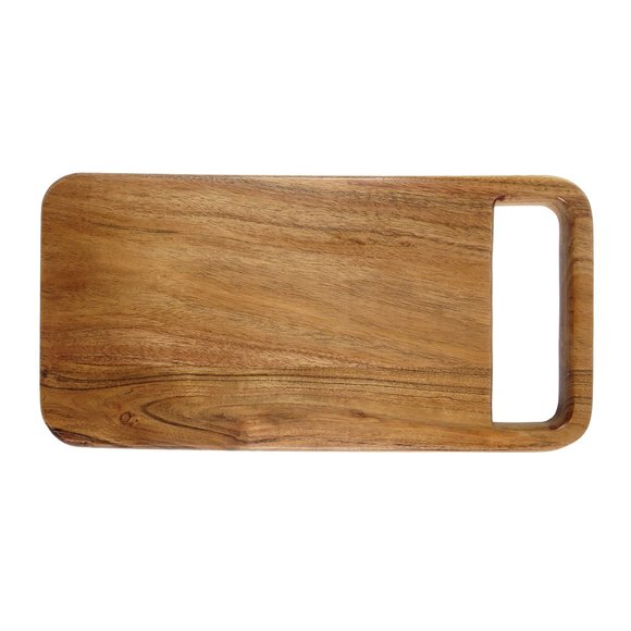 Oussum Large Natural Acacia Wood Chopping Board for Kitchen Wooden Serving tray - Picture 2 of 9